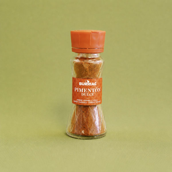 Espècies Pebre Vermell Dolç 25g Burriac