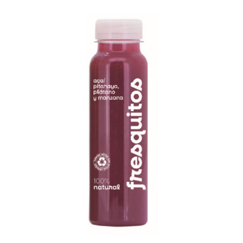 Suc Açaí i Pitahaya HPP 250ml Fresquito