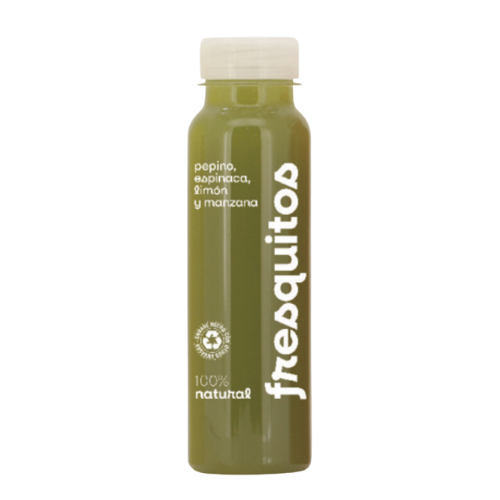Suc Poma, Cogombre, Espinacs i Llimona HPP 250ml Fresquitos