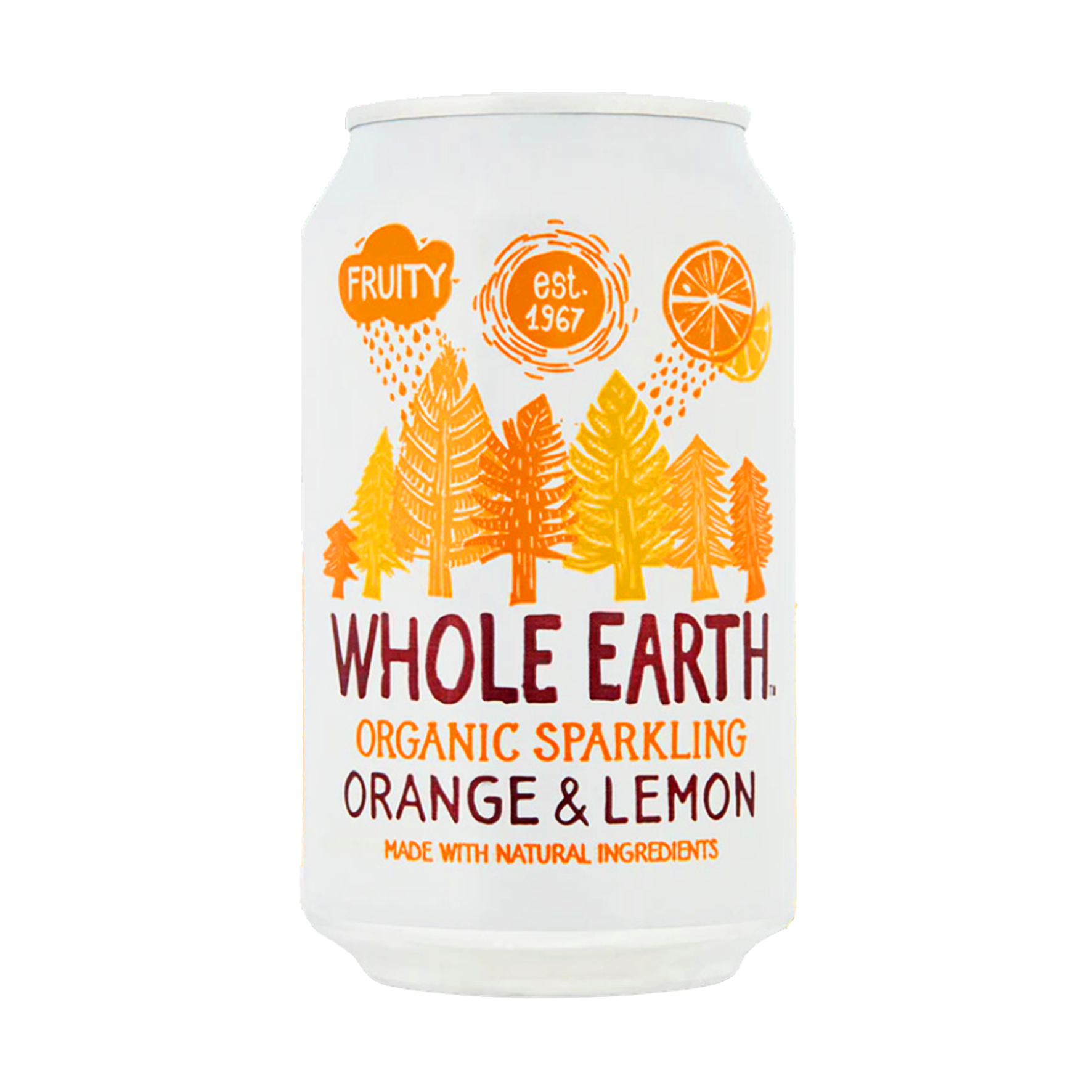 Refresc Taronja i Llimona Bio 330ml Whole Earth