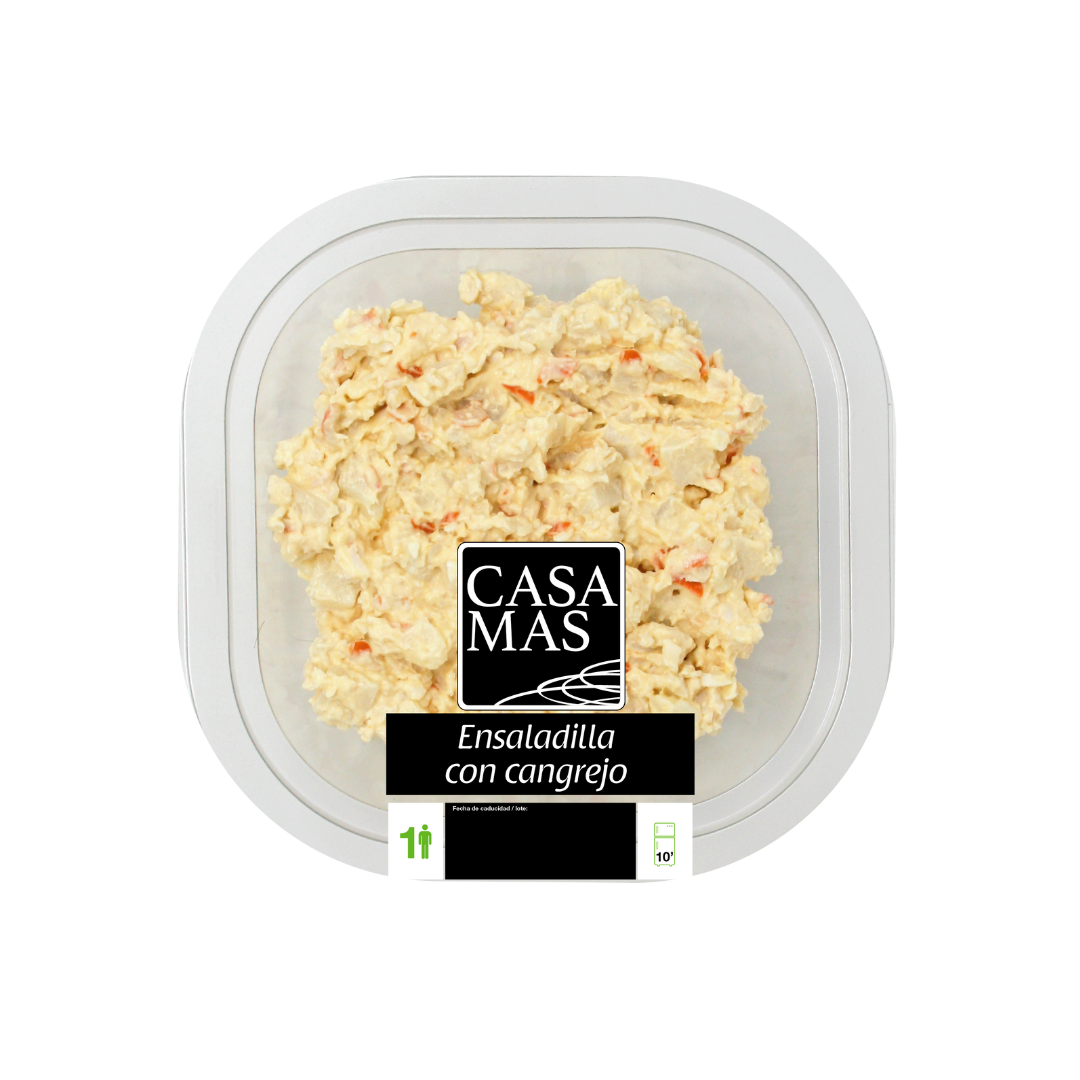 Ensaladilla amb Cranc 250g Casa M