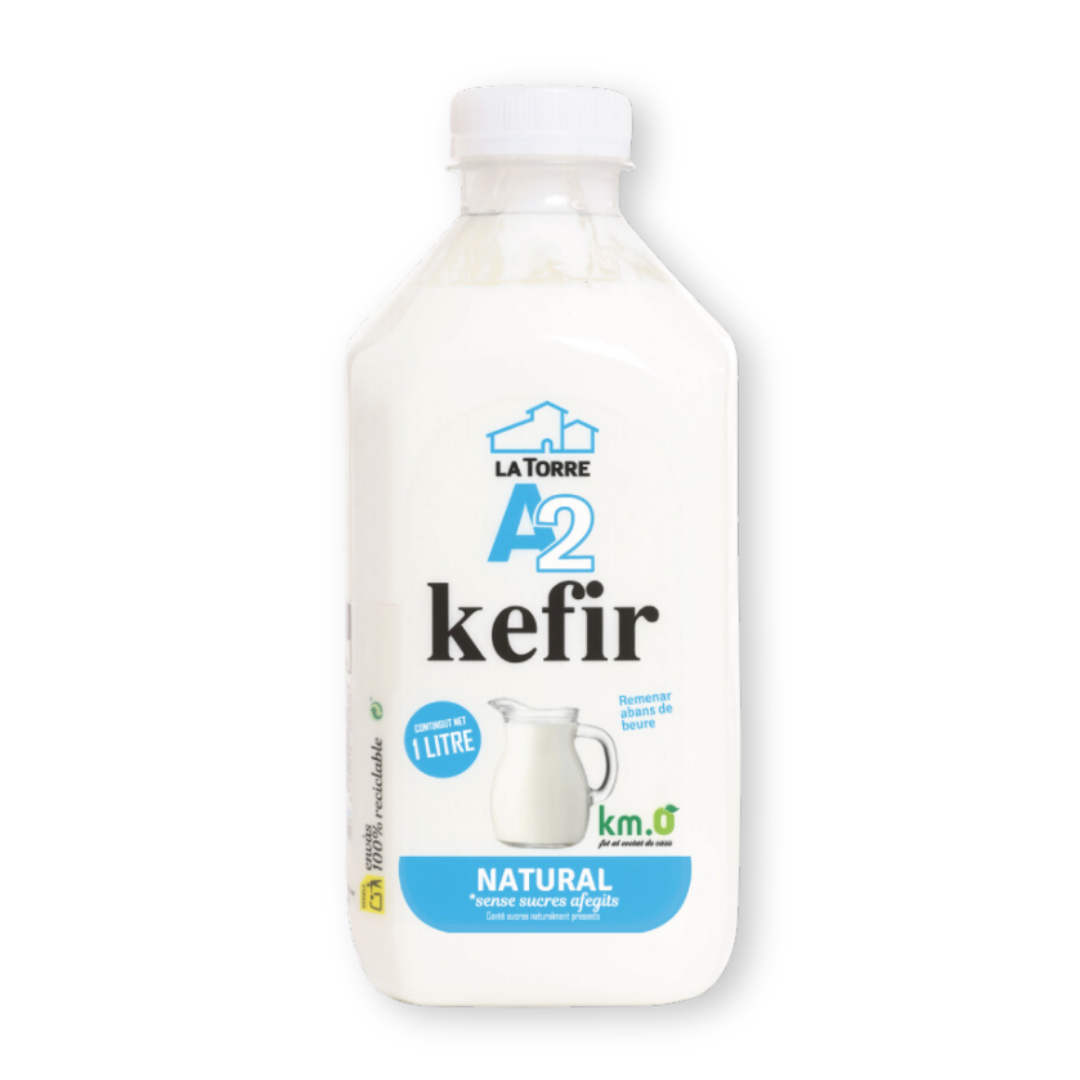 Kèfir Natural S/Sucre Llet A2 1L La Tor