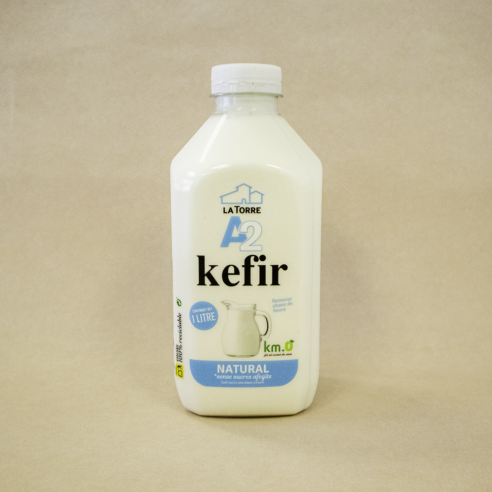 Kèfir Natural S/Azucar Llet A2 1L La Tor