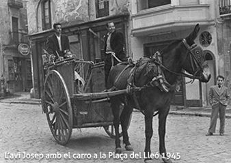 Transport de Cal Fruitós al 1945