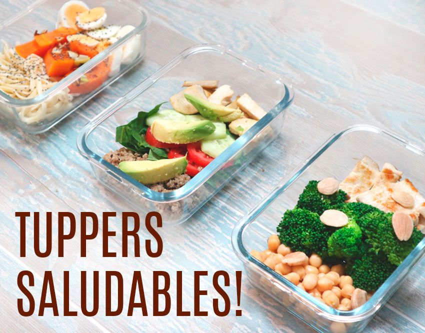 Tuppers saludables para el trabajo